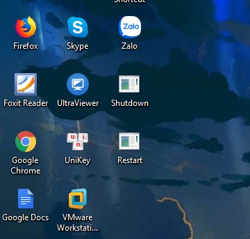 Bạn muốn tạo biểu tượng tắt/mở lại máy tính trên ngoài Desktop của mình? Dễ dàng hơn bao giờ hết với các biểu tượng đã được tạo sẵn cho Windows của bạn. Hãy đến và nhấp vào biểu tượng bạn yêu thích, và sử dụng chúng để nhanh chóng giải quyết công việc của bạn.