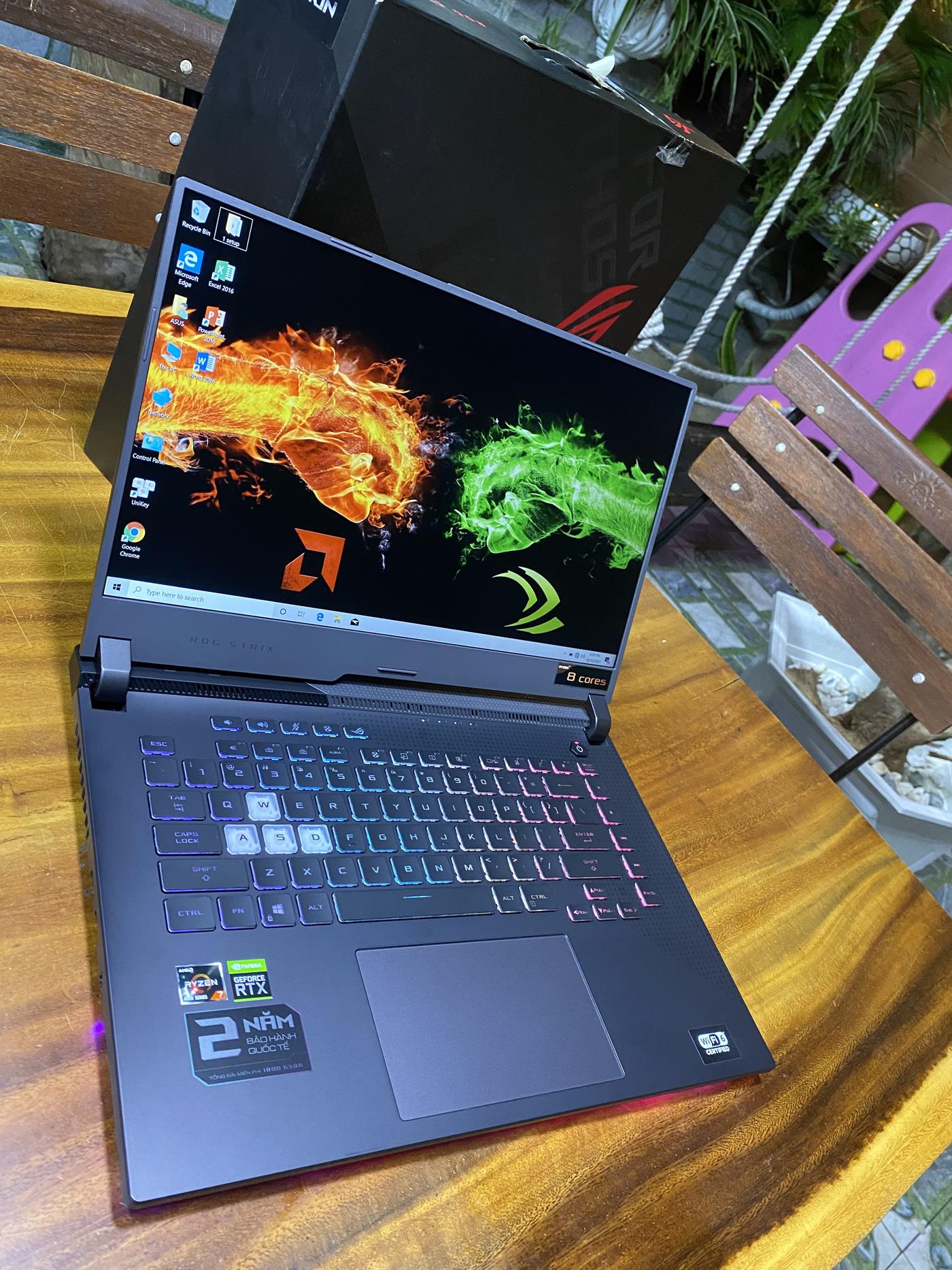 Asus ROG Strix G513 (2025) Core i7 RTX3050 laptop cũ giá rẻ