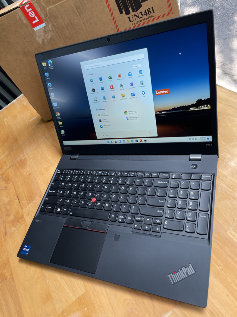 Thinkpad P15s Gen 2, core i7 1165G7, 16G, 512G, Nvidia T500