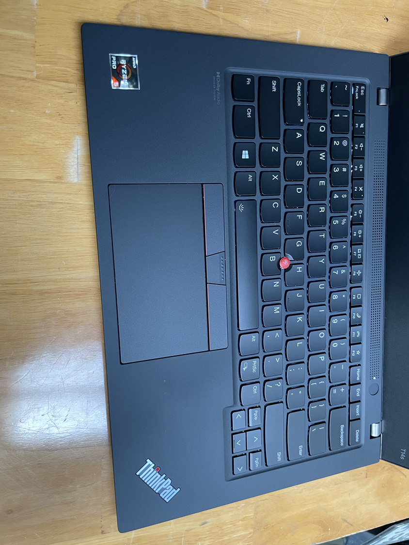 Laptop Thinkpad T14s Gen 2, Ryzen 5 5650u, 8G, 512G, 14in, Full HD - 3