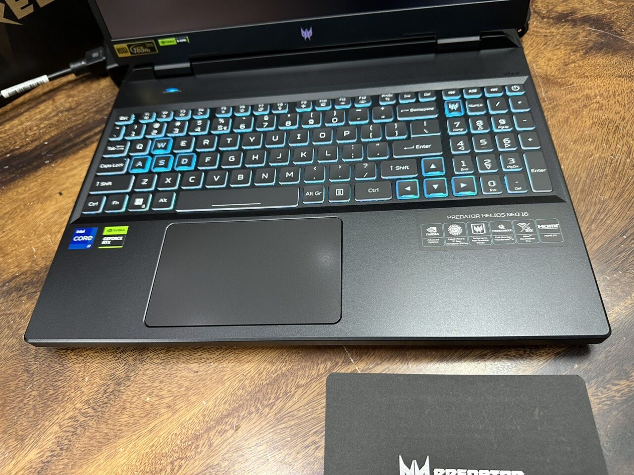 Laptop Acer Predator helios Neo 16, Core i7 – 13700HX, 16G, 512G, RTX4050, 16in, 2K, 165Hz, New - 5