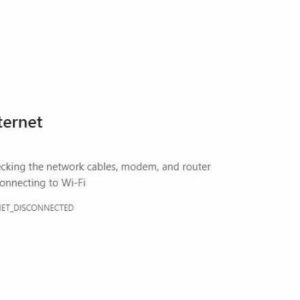 No Internet Access